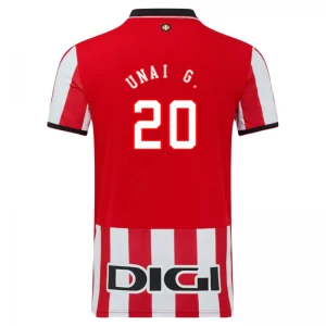 Koszulka Piłkarska Athletic Club Bilbao Unai G. #20 2025-26 Domowa Męska