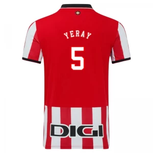 Koszulka Piłkarska Athletic Club Bilbao Yeray #5 2025-26 Domowa Męska
