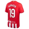 Koszulka Piłkarska Atlético Madrid Alvaro Morata #19 2023-24 Domowa Męska