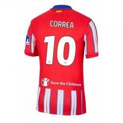 Koszulka Piłkarska Atlético Madryt Correa #10 2024-25 UCL Domowa Męska