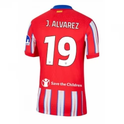 Koszulka Piłkarska Atlético Madryt J. Alvarez #19 2024-25 UCL Domowa Męska