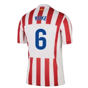 Koszulka Piłkarska Atlético Madryt Koke #6 2025-26 Domowa Męska