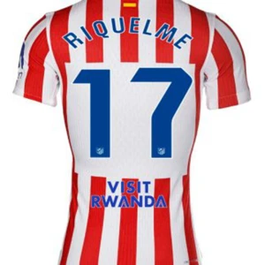 Koszulka Piłkarska Atlético Madryt Riquelme #17 2025-26 Domowa Męska