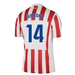 Koszulka Piłkarska Atlético Madryt Simeone #14 2025-26 Domowa Męska