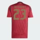 Koszulka Piłkarska Batshuayi #23 Belgia Mistrzostwa Europy 2024 Domowa Męska