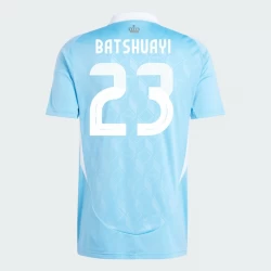 Koszulka Piłkarska Batshuayi #23 Belgia Mistrzostwa Europy 2024 Wyjazdowa Męska