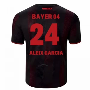 Koszulka Piłkarska Bayer 04 Leverkusen Aleix Garcia #24 2025-26 Domowa Męska