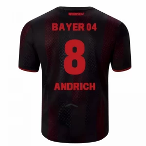 Koszulka Piłkarska Bayer 04 Leverkusen Andrich #8 2025-26 Domowa Męska