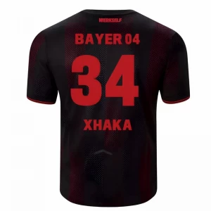 Koszulka Piłkarska Bayer 04 Leverkusen Granit Xhaka #34 2025-26 Domowa Męska