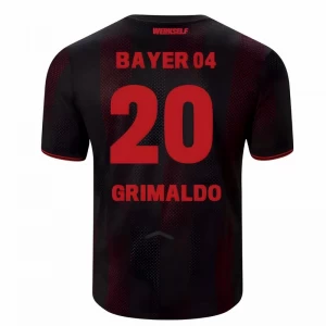 Koszulka Piłkarska Bayer 04 Leverkusen Grimaldo #20 2025-26 Domowa Męska