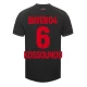 Koszulka Piłkarska Bayer 04 Leverkusen Kossounou #6 2023-24 Domowa Męska