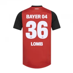 Koszulka Piłkarska Bayer 04 Leverkusen Lomb #36 2024-25 Domowa Męska