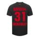 Koszulka Piłkarska Bayer 04 Leverkusen Monamay #31 2023-24 Domowa Męska