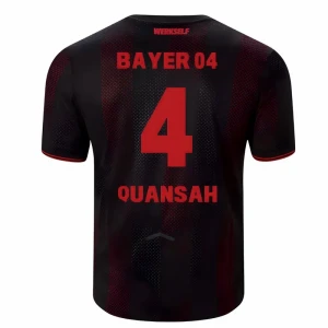 Koszulka Piłkarska Bayer 04 Leverkusen Quansah #4 2025-26 Domowa Męska