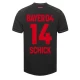 Koszulka Piłkarska Bayer 04 Leverkusen Schick #14 2023-24 Domowa Męska