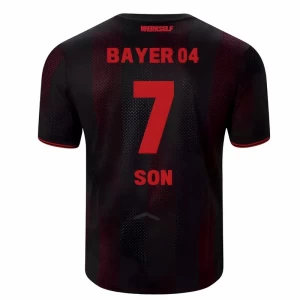 Koszulka Piłkarska Bayer 04 Leverkusen Son Heung-min #7 2025-26 Domowa Męska