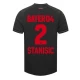 Koszulka Piłkarska Bayer 04 Leverkusen Stanisic #2 2023-24 Domowa Męska
