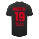 Koszulka Piłkarska Bayer 04 Leverkusen Tella #19 2023-24 Domowa Męska