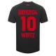 Koszulka Piłkarska Bayer 04 Leverkusen Wirtz #10 2023-24 Domowa Męska