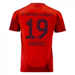 Koszulka Piłkarska Bayern Monachium Alphonso Davies #19 2024-25 Domowa Męska