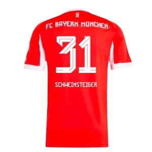 Koszulka Piłkarska Bayern Monachium Bastian Schweinsteiger #31 2025-26 Domowa Męska