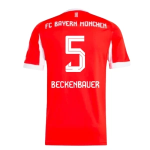 Koszulka Piłkarska Bayern Monachium Beckenbauer #5 2025-26 Domowa Męska