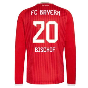Koszulka Piłkarska Bayern Monachium Bischof #20 2026-27 Domowa Męska Długi Rękaw