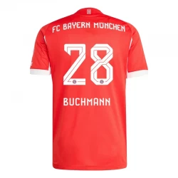 Koszulka Piłkarska Bayern Monachium Buchmann #28 2025-26 Domowa Męska