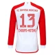 Koszulka Piłkarska Bayern Monachium Choupo-Moting #13 2023-24 Domowa Męska Długi Rękaw