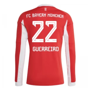 Koszulka Piłkarska Bayern Monachium Guerreiro #22 2025-26 Domowa Męska Długi Rękaw