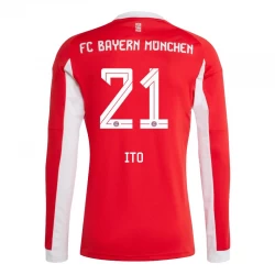 Koszulka Piłkarska Bayern Monachium Ito #21 2025-26 Domowa Męska Długi Rękaw