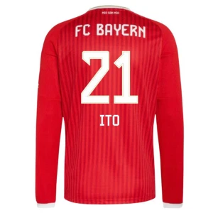 Koszulka Piłkarska Bayern Monachium Ito #21 2026-27 Domowa Męska Długi Rękaw