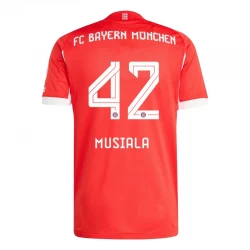 Koszulka Piłkarska Bayern Monachium Jamal Musiala #42 2025-26 Domowa Męska