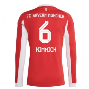 Koszulka Piłkarska Bayern Monachium Joshua Kimmich #6 2025-26 Domowa Męska Długi Rękaw