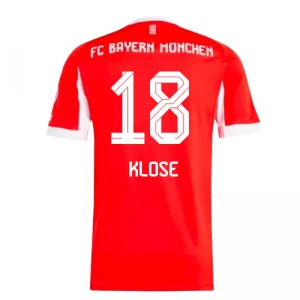 Koszulka Piłkarska Bayern Monachium Klose #18 2025-26 Domowa Męska