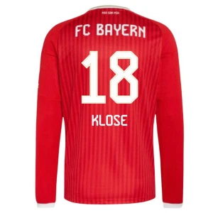 Koszulka Piłkarska Bayern Monachium Klose #18 2026-27 Domowa Męska Długi Rękaw