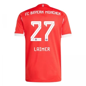Koszulka Piłkarska Bayern Monachium Laimer #27 2025-26 Domowa Męska