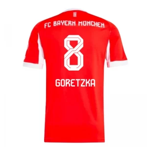 Koszulka Piłkarska Bayern Monachium Leon Goretzka #8 2025-26 Domowa Męska
