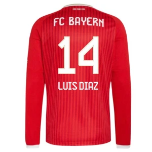 Koszulka Piłkarska Bayern Monachium Luis Diaz #14 2026-27 Domowa Męska Długi Rękaw