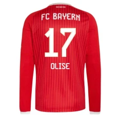 Koszulka Piłkarska Bayern Monachium Olise #17 2026-27 Domowa Męska Długi Rękaw