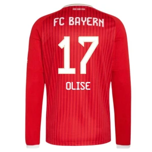 Koszulka Piłkarska Bayern Monachium Olise #17 2026-27 Domowa Męska Długi Rękaw