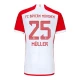 Koszulka Piłkarska Bayern Monachium Thomas Müller #25 2023-24 Domowa Męska