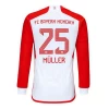 Koszulka Piłkarska Bayern Monachium Thomas Müller #25 2023-24 Domowa Męska Długi Rękaw