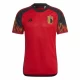 Koszulka Piłkarska Eden Hazard #10 Belgia Mistrzostwa Świata 2022 Domowa Męska