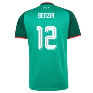 Koszulka Piłkarska Benzia #12 Algieria Mistrzostwa Świata 2026 Wyjazdowa Męska