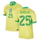 Koszulka Piłkarska Beraldo #25 Brazylia Copa America 2024 Domowa Męska