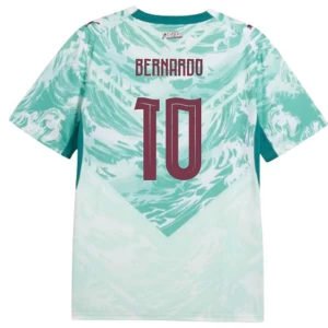 Koszulka Piłkarska Bernardo Silva #10 Portugalia Mistrzostwa Świata 2026 Wyjazdowa Męska