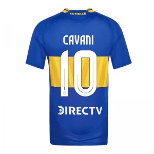 Koszulka Piłkarska Boca Juniors Edinson Cavani #10 2024-25 II Domowa Męska