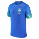 Koszulka Piłkarska Brazylia Mistrzostwa Świata 2022 Wyjazdowa Męska