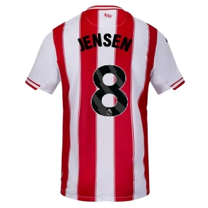 Koszulka Piłkarska Brentford FC Jensen #8 2025-26 Domowa Męska